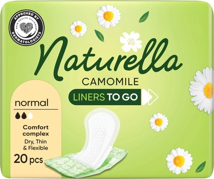 Ежедневные прокладки Naturella Normal To Go в индивидуальной упаковке 20 шт фото