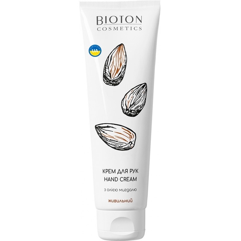 Крем для рук Bioton Cosmetics с маслом Миндаля 100 мл фото