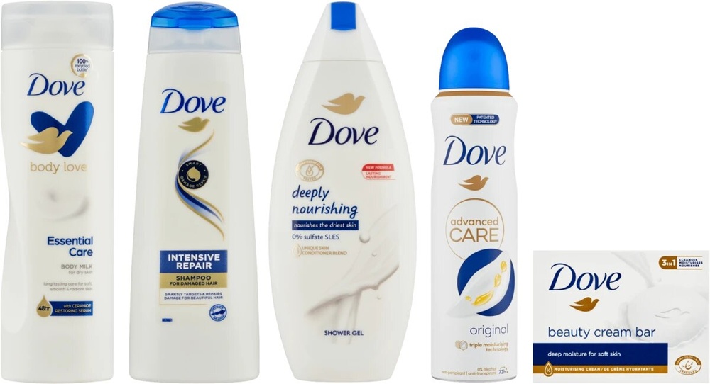 Жіночий подарунковий набір DOVE Time to Nourish фото