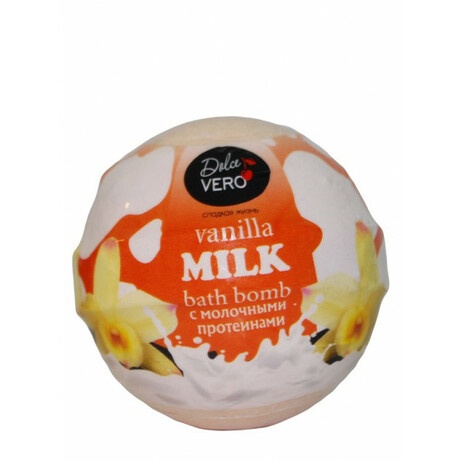 Бомба для ванн Dolce Vero Vanilla Milk 75 г фото