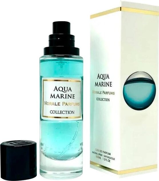 Парфюмированная вода для мужчин Morale Parfums Aqua Marine версия Bvlgari Aqva Pour Homme Marine 30 мл фото