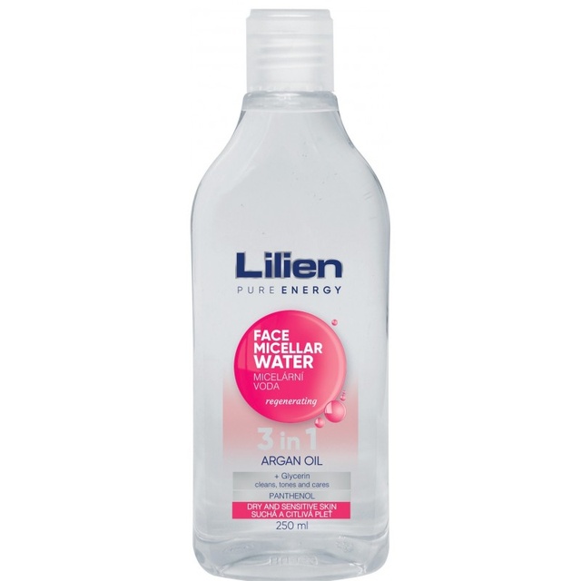 Міцелярна вода для обличчя Lilien з Аргановою Олією 250 мл фото
