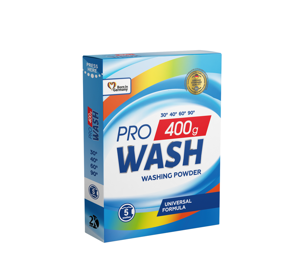 Порошок для прання універсальний ProWash, 400г фото