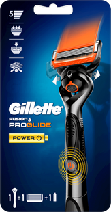 Станок для бритья мужской (Бритва) Gillette Fusion5 ProGlide Power с 1 сменным картриджем фото