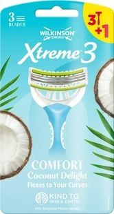 Одноразові станки Wilkinson Sword Xtreme 3 Coconut Delight 3+1 шт фото