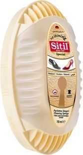 Губка для чистки Sitil с дозатором натуральная фото