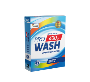 Порошок для прання універсальний ProWash, 400г фото