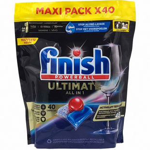 Таблетки для посудомоечной машины FINISH All in One Ultimate 40 шт фото