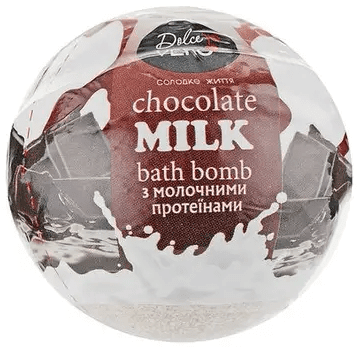 Бомбочка для ванн Dolce Vero chocolate milk 75 г фото