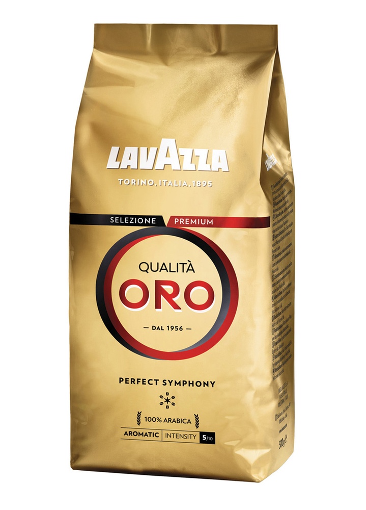 Кофе Lavazza Qualita Oro в зернах 500 г фото