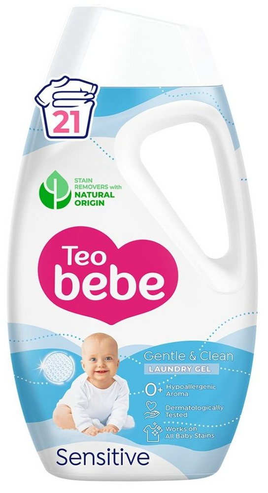 Гель для стирки Teo Bebe Gentle&Clean Sensitive 945 мл фото