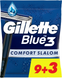 Одноразові станки для гоління (Бритви) чоловічі Gillette Blue 3 Comfort Slalom 12 шт  фото 1