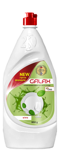 Жидкость для мытья посуды GALAX Мята 950г фото