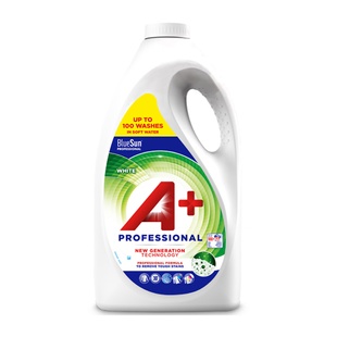 Гель для стирки A+ Professional White для белого белья, 5 л фото