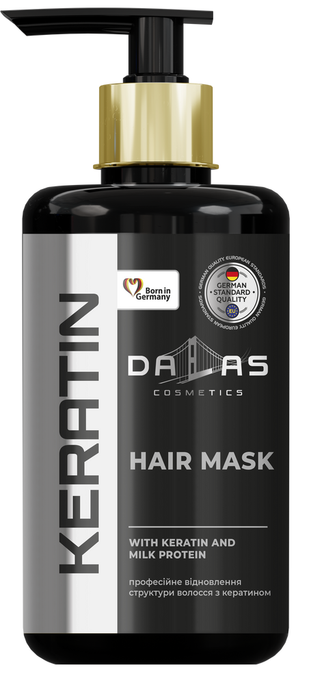 Маска для волос DALAS Keratin 900мл фото