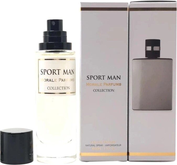 Парфумована вода для чоловіків Morale Parfums Sport Man версія Chanel Allure Homme Sport 30 мл фото