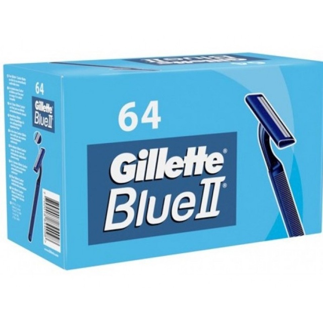 Бритви одноразові для гоління Gillette Blue II 64 шт фото