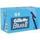 Бритви одноразові для гоління Gillette Blue II 64 шт  фото 1