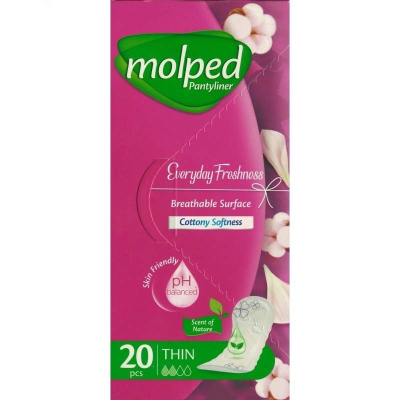 Щоденні гігієнічні прокладки Molped Everyday Freshness Scent of Nature 20 шт фото