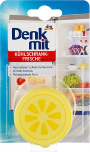 Поглинач запахів у холодильнику Denkmit Лимон, 40 г фото