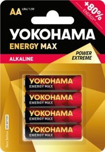 Батарейки Yokohama alkaline Energy Max AA LR6 фото
