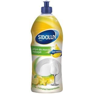 Гель для миття посуду SIDOLUX Dish Spa Strong Цитрус та карамбола 1л фото