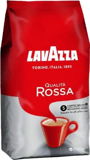 Кофе в зернах Lavazza Qualita Rossa 1 кг фото