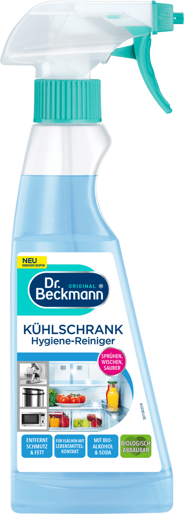 Гігієнічний миючий засіб для холодильника з біоспиртом Dr.Beckmann, 250 мл фото