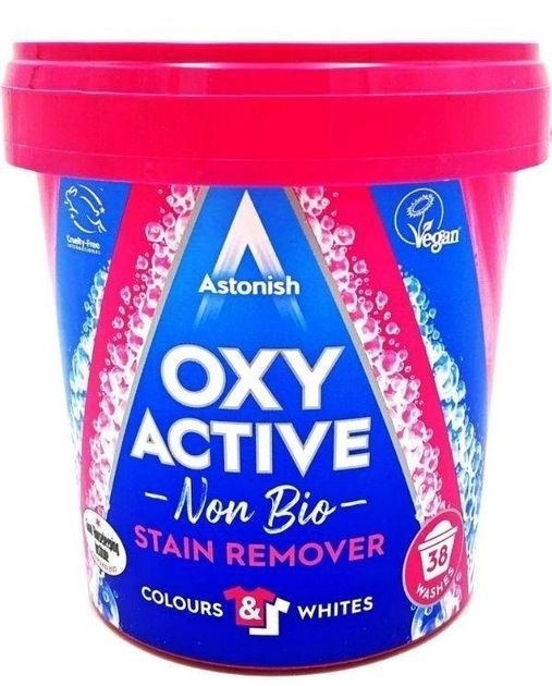 Кислородное средство для выведения сложных пятен Astonish Oxy Active 825 г фото