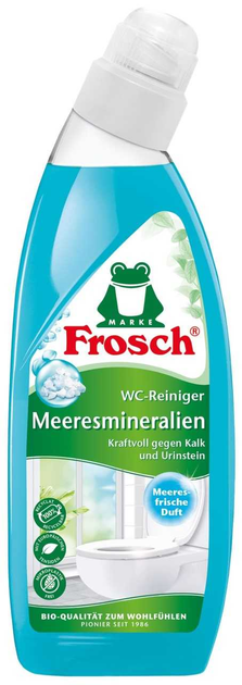 Очисник для унітазів Frosch Морські Мінерали 750 мл фото