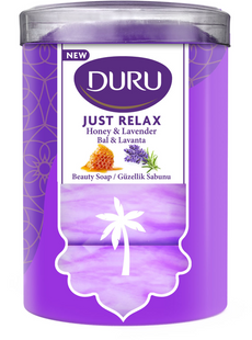 Косметичне мило Duru Just Relax Аромат лаванди 90 г х 4 шт фото