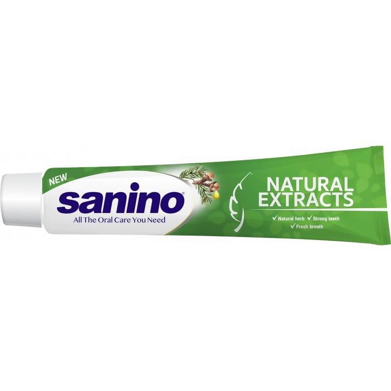 Зубна паста Sanino Natural Extracts 90 мл фото