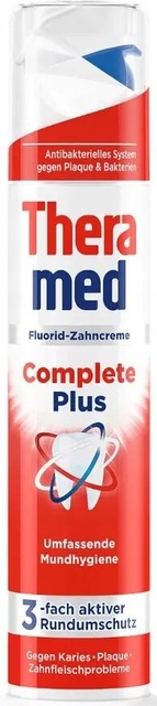Зубна паста Theramed Complete Plus, 100 мл фото