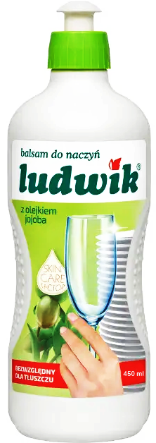 Бальзам для миття посуду Ludwik з олією жожоба 450 мл фото