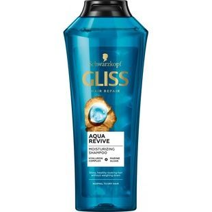 Шампунь Gliss Aqua Revive для сухих и нормальных волос, 200 мл фото