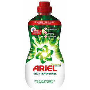 Засіб проти плям Ariel Diamond Bright для білих тканин 950 мл фото