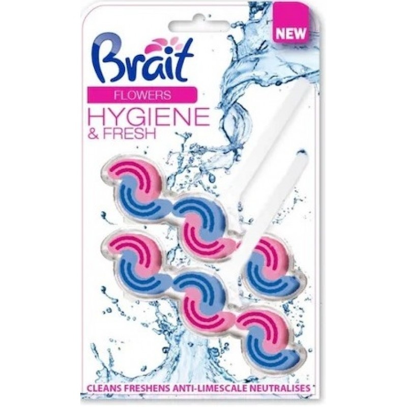 Блок для туалету Brait Flowers 2 штх45 г фото