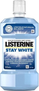 Ополіскувач для ротової порожнини Listerine Stay White 500 мл фото