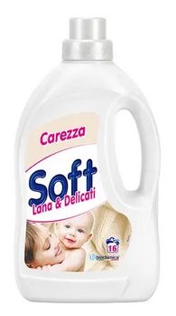 Порошок Soft для прання рідкий Lana&Delicati(для делікатного прання та шерстяних тканин) 1л/16 прань фото
