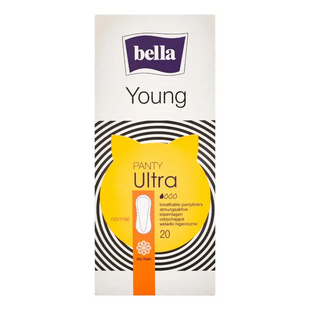 Прокладки гігієнічні щоденні Bella Panty ultra Young yellow 20 шт фото