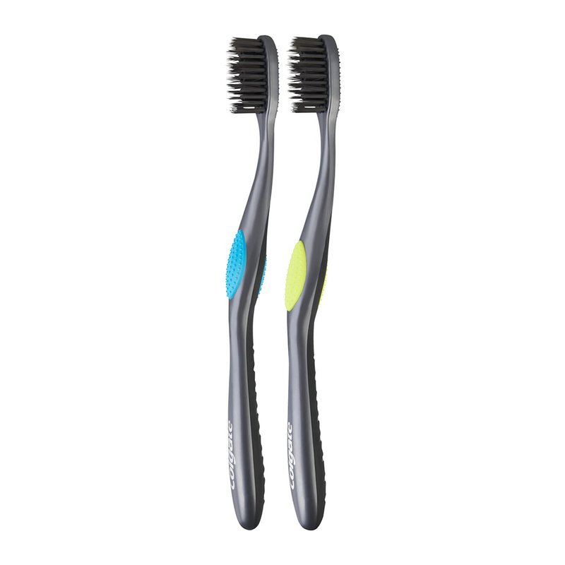 Зубная щетка Colgate 360 ​​Charcoal 2 шт. фото