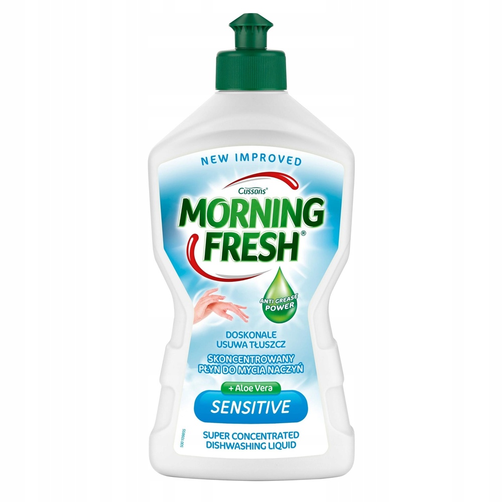 Средство для мытья посуды Morning Fresh Sensitive Aloe Vera 450 мл фото