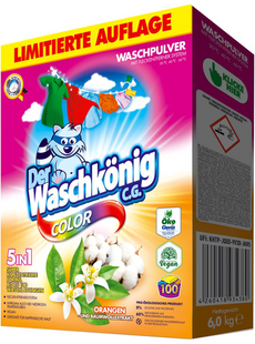 Пральний порошок Der Waschkönig Color 6кг фото