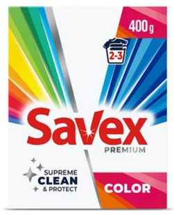 Стиральный порошок Savex автомат Color 400 г фото