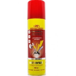 Аэрозоль от комаров Anti mosquito Универсальный 100 мл фото