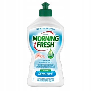 Засіб для миття посуду Morning Fresh Sensitive Aloe Vera 450 мл фото