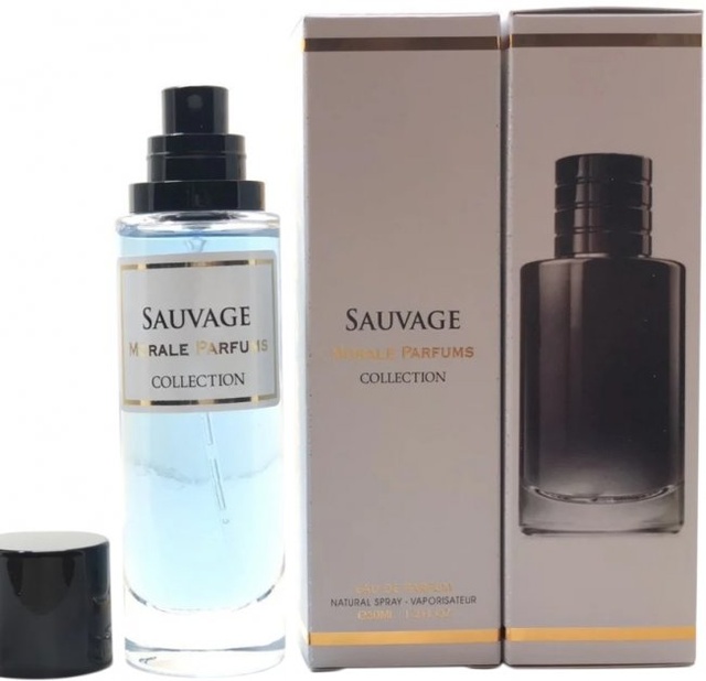 Парфумована вода для чоловіків Morale Parfums Sauvage версія Dior Sauvage 30 мл фото