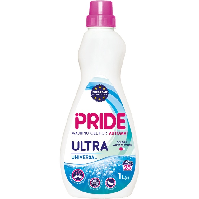 Гель для прання Pride Ultra Universal 1 л фото