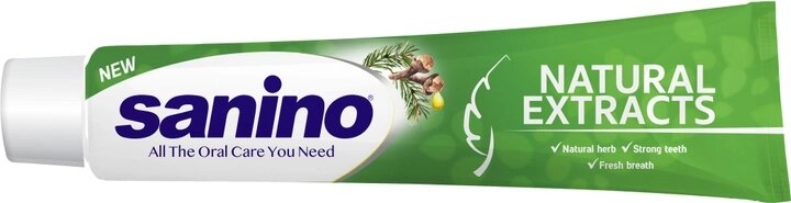 Зубная паста Sanino Natural Extracts с Натуральными экстрактами 50 мл фото