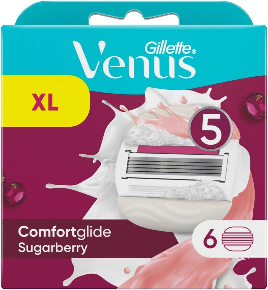 Сменные картриджи Gillette Venus Comfortglide Sugarberry 6ед. фото